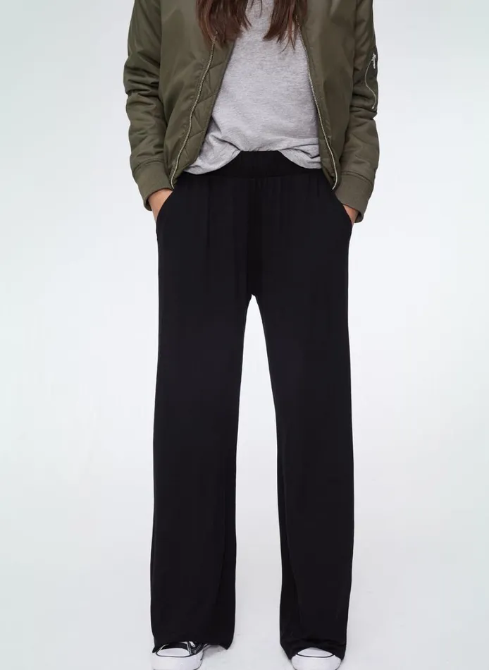 Baukjen PalazzoTrousers Caviar Black Clothing