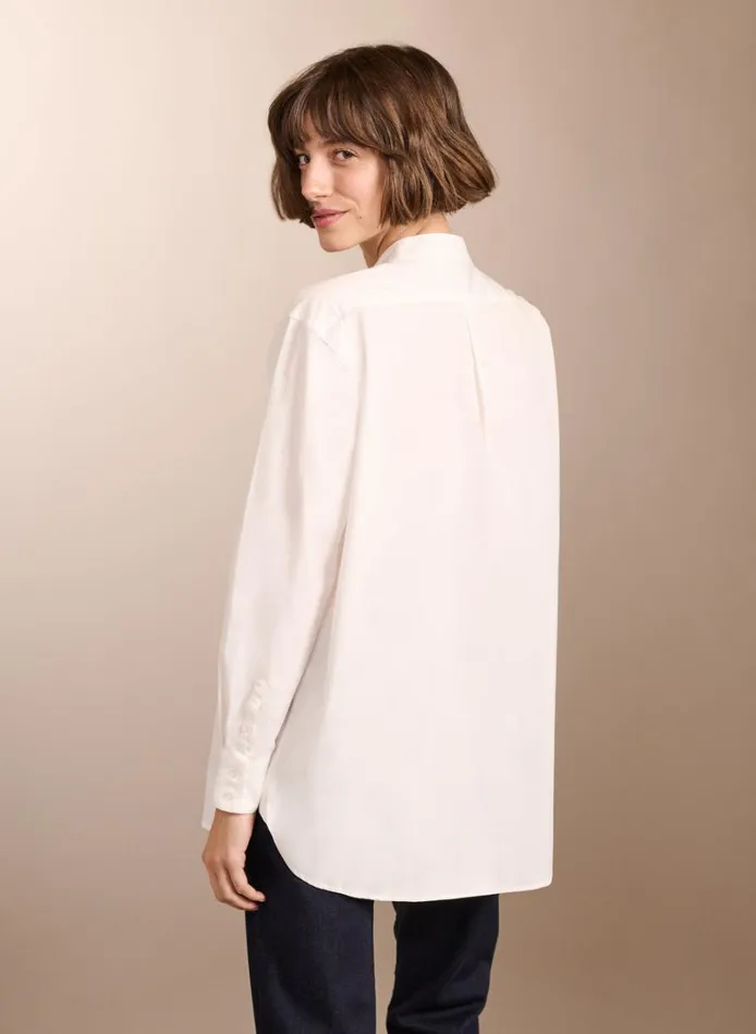 Baukjen Tess OrganicShirt Pure White Clothing