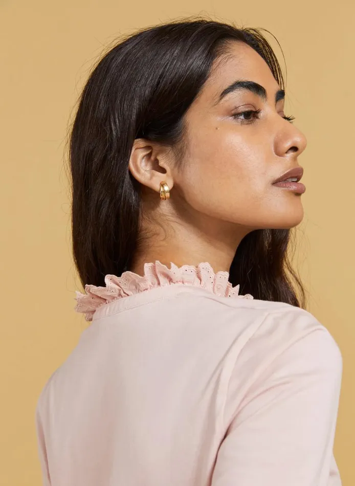 Baukjen Tricia Organic Cotton Top Powder Pink Clothing