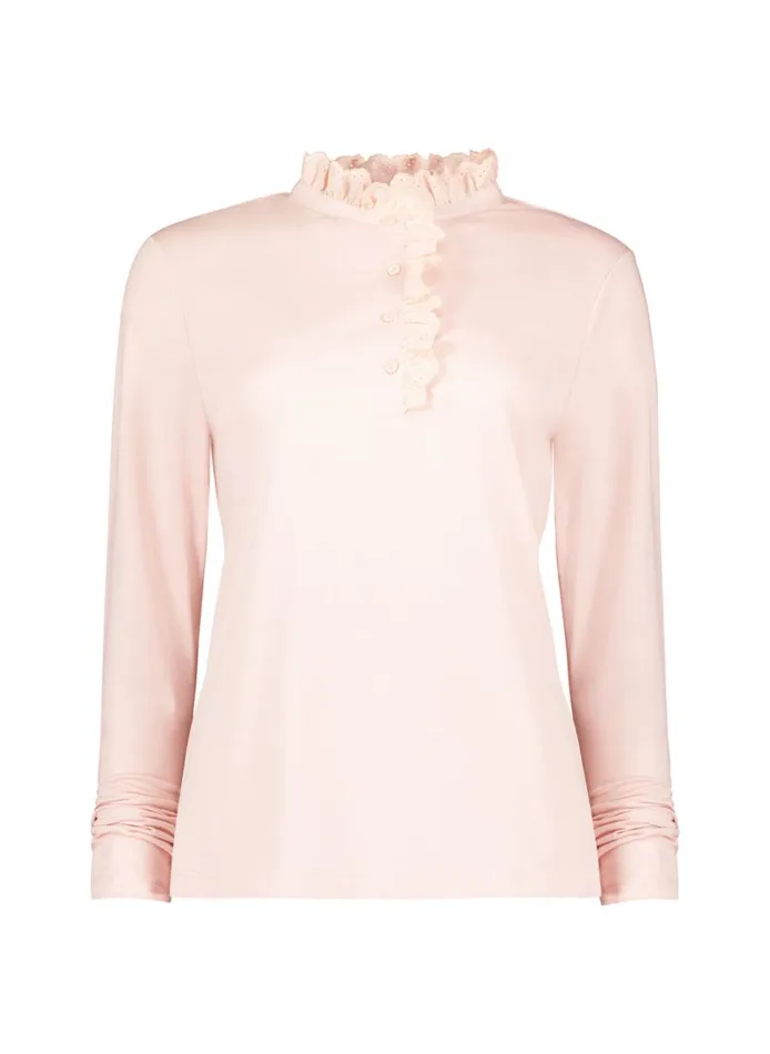 Baukjen Tricia Organic Cotton Top Powder Pink Clothing