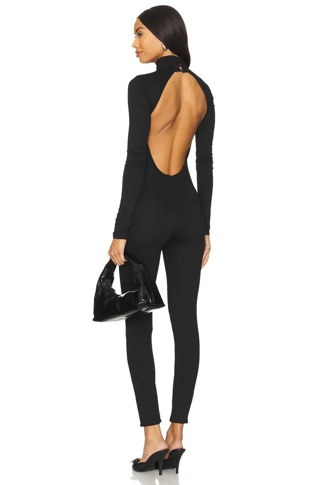 Bea Jumpsuit Black Women Lovers and Friends Jumpsuits