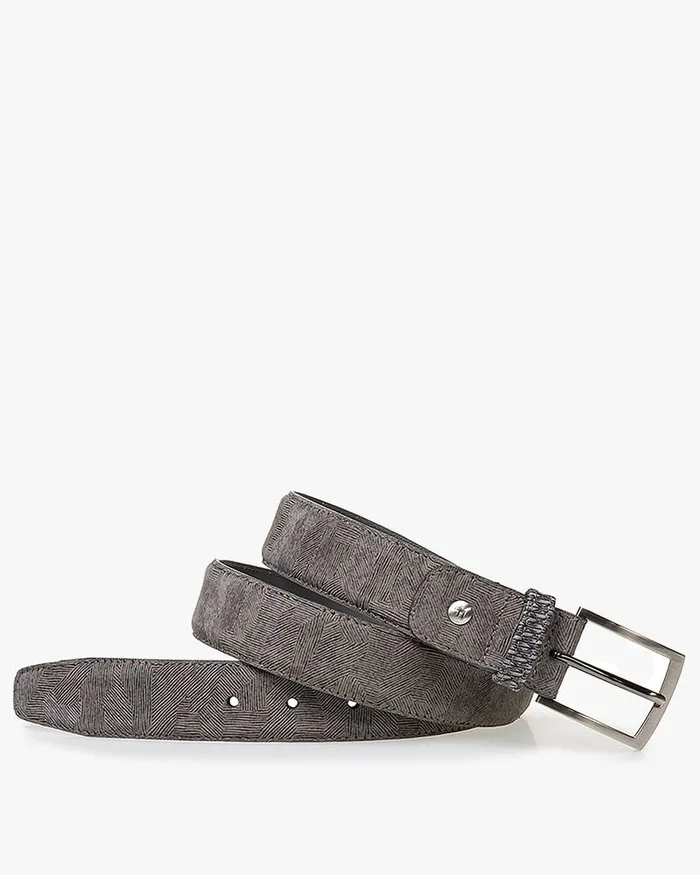 Belts Men Floris Van Bommel De Belter 2469 Nubuckleather