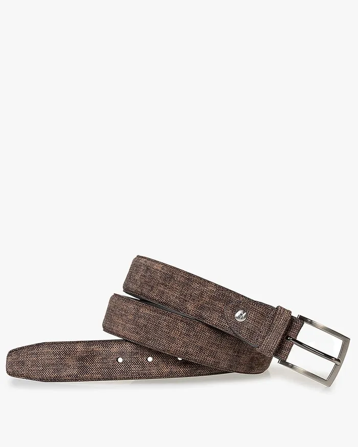 Belts Men Floris Van Bommel De Belter 3273 Suede