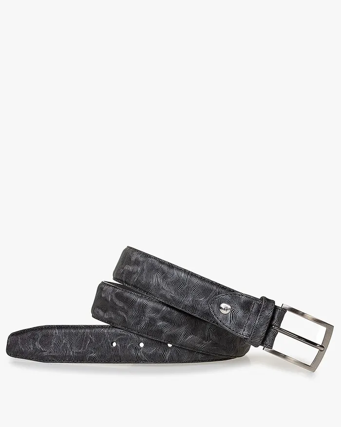 Belts Men Floris Van Bommel De Belter 3287 Metallicprint