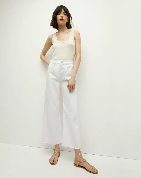 Birke Scoopneck Tank Top Limestone Women Veronica Beard Tops Birke Scoopneck Tank Top Limestone Women Veronica Beard Tops