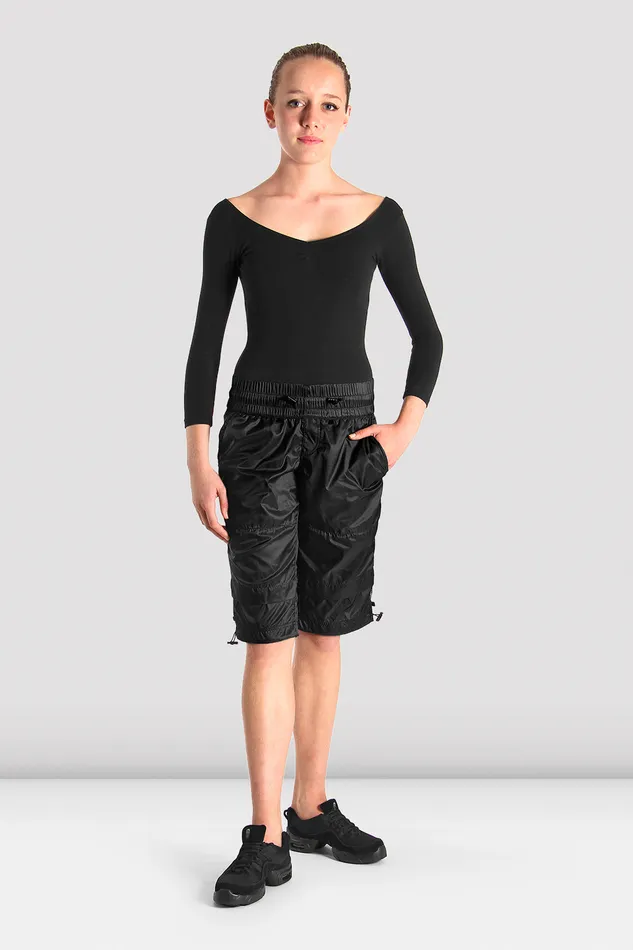 Bloch Adult Unisex Warm Up Shorts Black Adult Shorts and Briefs
