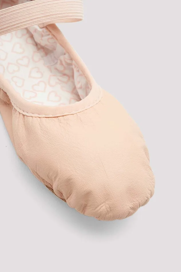 Bloch Ballet Adult Ladies Belle Leather Ballet Shoes Pink Leather