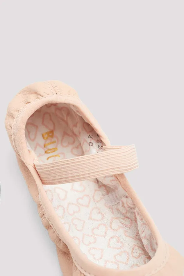 Bloch Ballet Adult Ladies Belle Leather Ballet Shoes Pink Leather