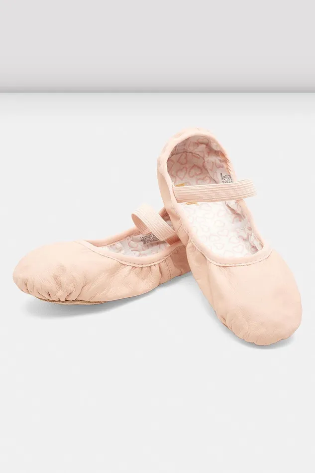 Bloch Ballet Adult Ladies Belle Leather Ballet Shoes Pink Leather