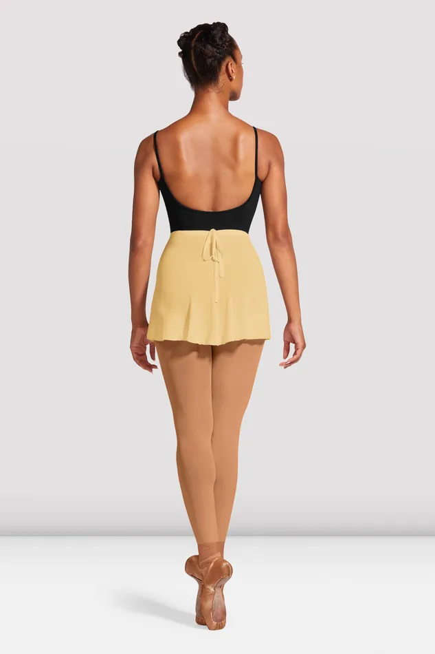 Bloch Basics Adult Ladies Vera Wrap Ballet Skirt Sunshine