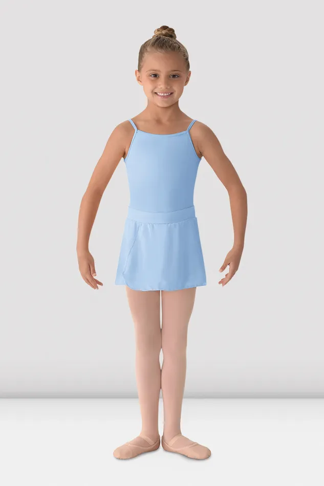 Bloch Basics Children Girls Mirella Solid Skirt Light Blue