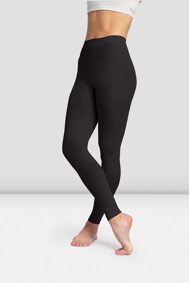 Bloch Ladies Contoursoft Footless Tights Black Accessories Tights