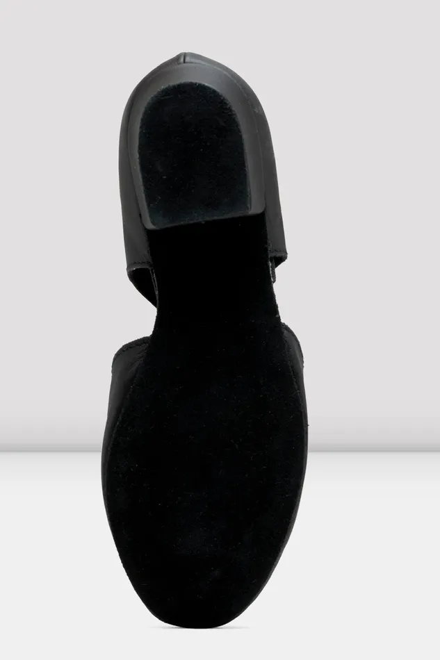 Bloch Ladies Grecian Sandal Teaching Shoes Black Leather Adult Teaching