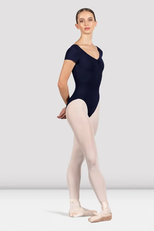 Bloch Leotards Adult Ladies Penny Cap Sleeve Leotard Navy