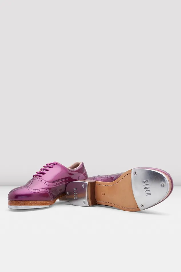 Bloch Mens Jason Samuels Smith Patent Tap Shoes Metallic Purple Adult Tap