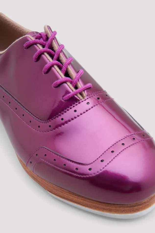 Bloch Mens Jason Samuels Smith Patent Tap Shoes Metallic Purple Adult Tap
