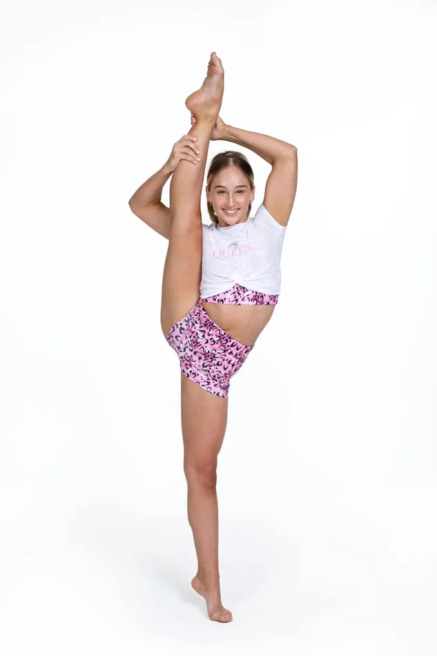 Bloch Tops Children Bloch X Flo Active Twist Front Tee White