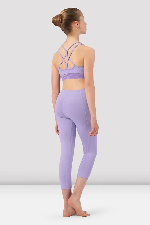 Bloch Tops Children Girls Tahlia Camisole Crop Top Lilac