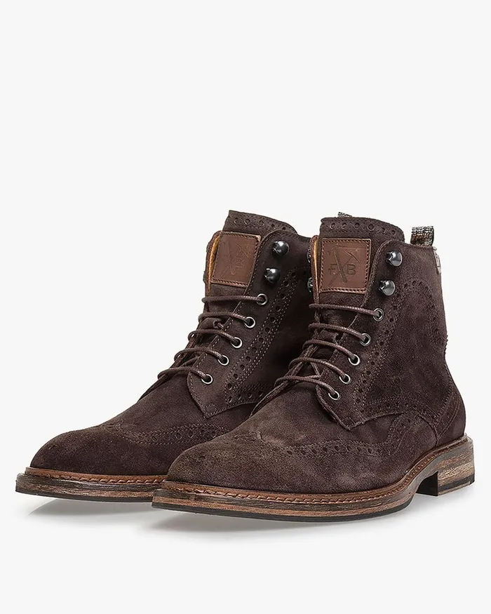 Boots Men Floris Van Bommel De Moker 0400 Suede
