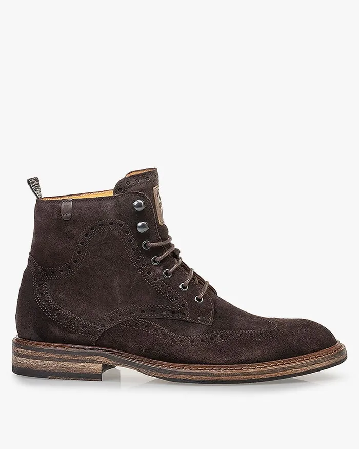 Boots Men Floris Van Bommel De Moker 0400 Suede