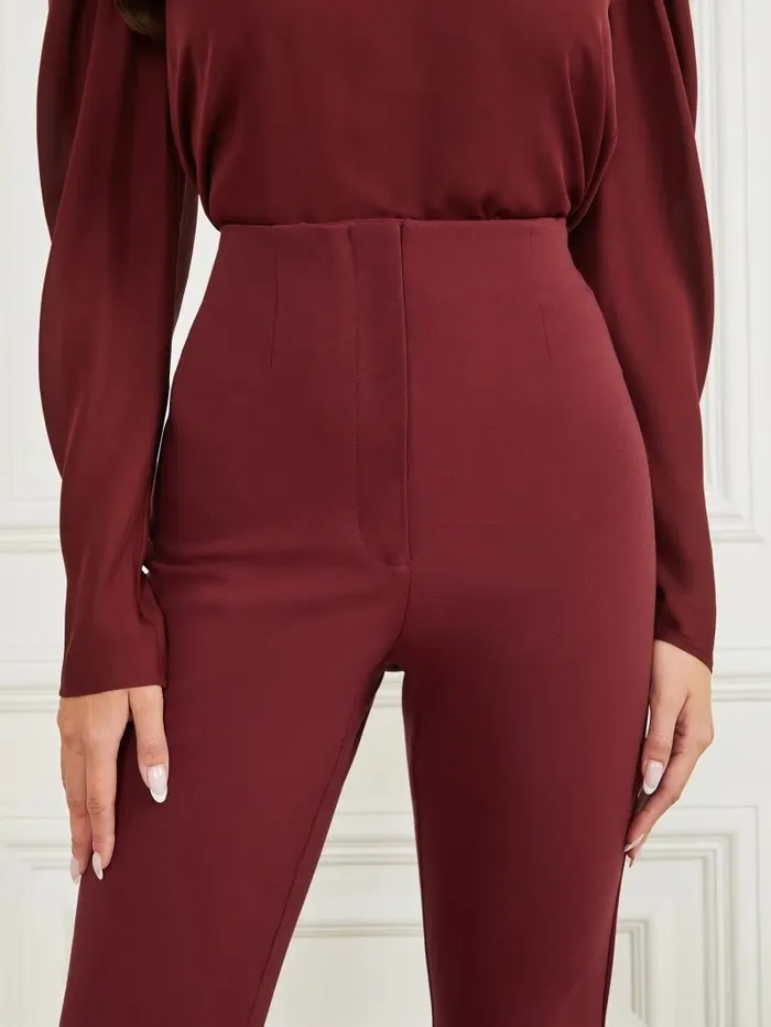 Bottoms Orla Pant Vino GUESS Women Bottoms Orla Pant Vino GUESS Women