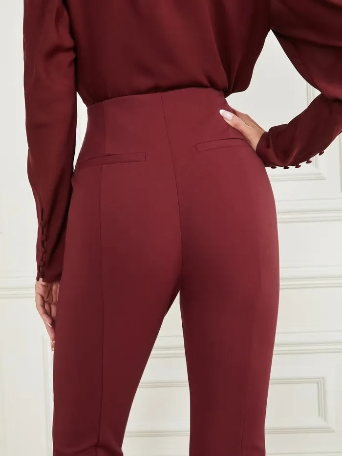 Bottoms Orla Pant Vino GUESS Women Bottoms Orla Pant Vino GUESS Women