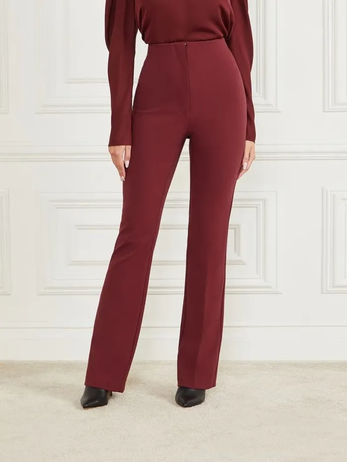 Bottoms Orla Pant Vino GUESS Women Bottoms Orla Pant Vino GUESS Women