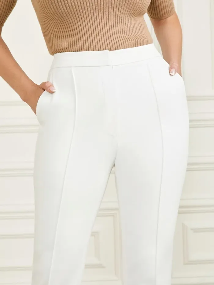 Bottoms Women Logan Straight Leg Pant Sandy Shore GUESS Bottoms Women Logan Straight Leg Pant Sandy Shore GUESS
