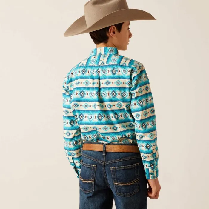 Button Down Shirts Kids Ariat Brent Classic Fit Shirt Sandshell Button Down Shirts Kids Ariat Brent Classic Fit Shirt Sandshell