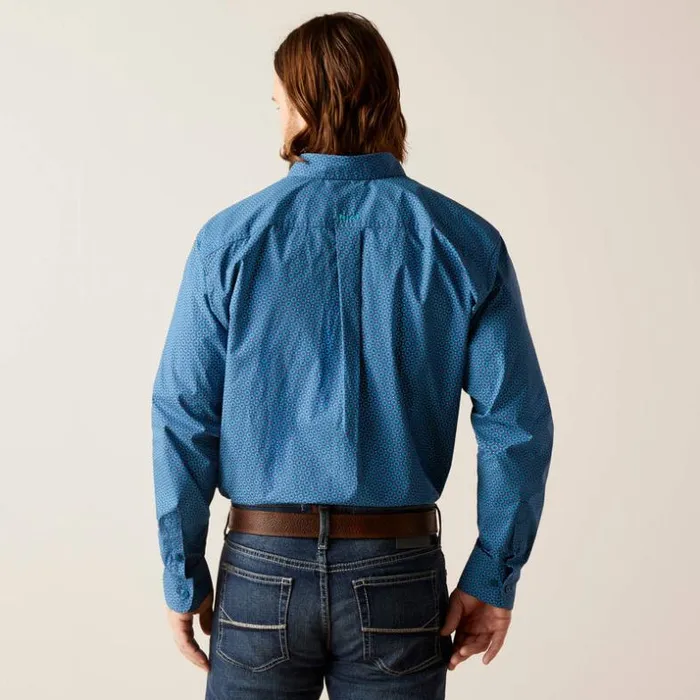 Button Down Shirts Men Ariat Braxton Classic Fit Shirt Spellbound Teal Button Down Shirts Men Ariat Braxton Classic Fit Shirt Spellbound Teal