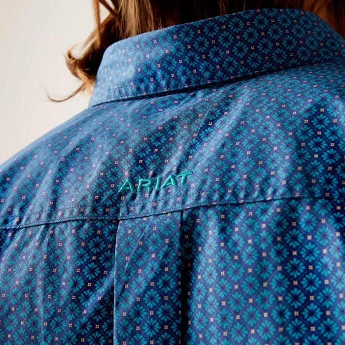 Button Down Shirts Men Ariat Braxton Classic Fit Shirt Spellbound Teal Button Down Shirts Men Ariat Braxton Classic Fit Shirt Spellbound Teal
