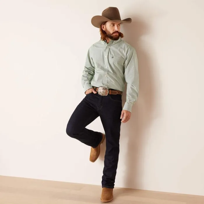 Button Down Shirts Men Ariat Edson Classic Fit Shirt White Button Down Shirts Men Ariat Edson Classic Fit Shirt White