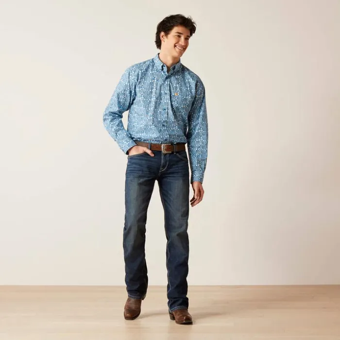 Button Down Shirts Men Ariat Gentry Classic Fit Shirt Sky Blue Button Down Shirts Men Ariat Gentry Classic Fit Shirt Sky Blue