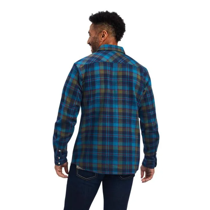 Button Down Shirts Men Ariat Halstead Retro Fit Shirt Sylvan Teal Button Down Shirts Men Ariat Halstead Retro Fit Shirt Sylvan Teal