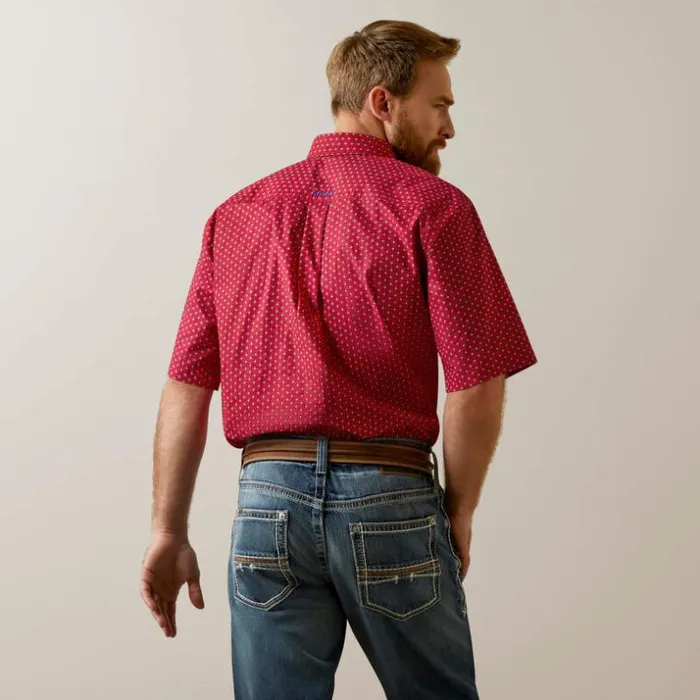 Button Down Shirts Men Ariat Jeremy Classic Fit Shirt Red Button Down Shirts Men Ariat Jeremy Classic Fit Shirt Red