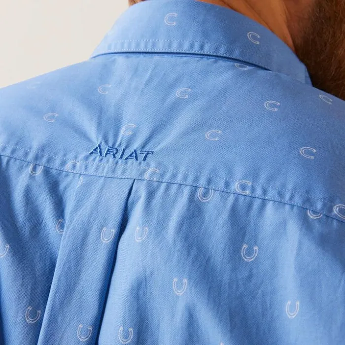 Button Down Shirts Men Ariat Leroy Classic Fit Shirt Chambray Blue Button Down Shirts Men Ariat Leroy Classic Fit Shirt Chambray Blue