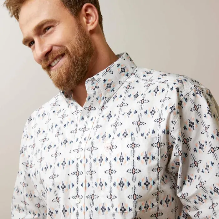 Button Down Shirts Men Ariat Otto Classic Fit Shirt White Button Down Shirts Men Ariat Otto Classic Fit Shirt White