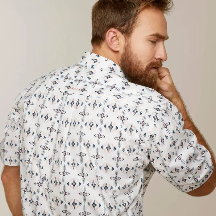 Button Down Shirts Men Ariat Otto Classic Fit Shirt White Button Down Shirts Men Ariat Otto Classic Fit Shirt White