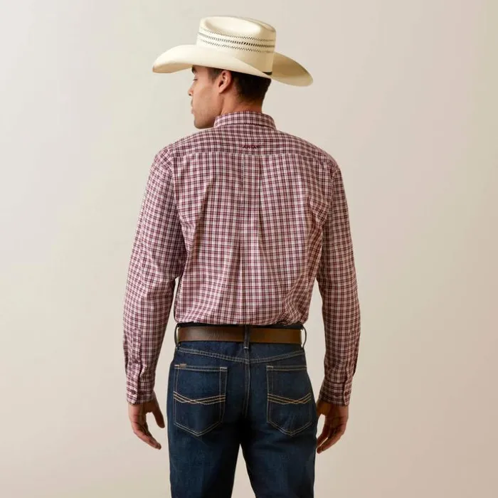 Button Down Shirts Men Ariat Pro Series Archie Classic Fit Shirt Maroon Button Down Shirts Men Ariat Pro Series Archie Classic Fit Shirt Maroon