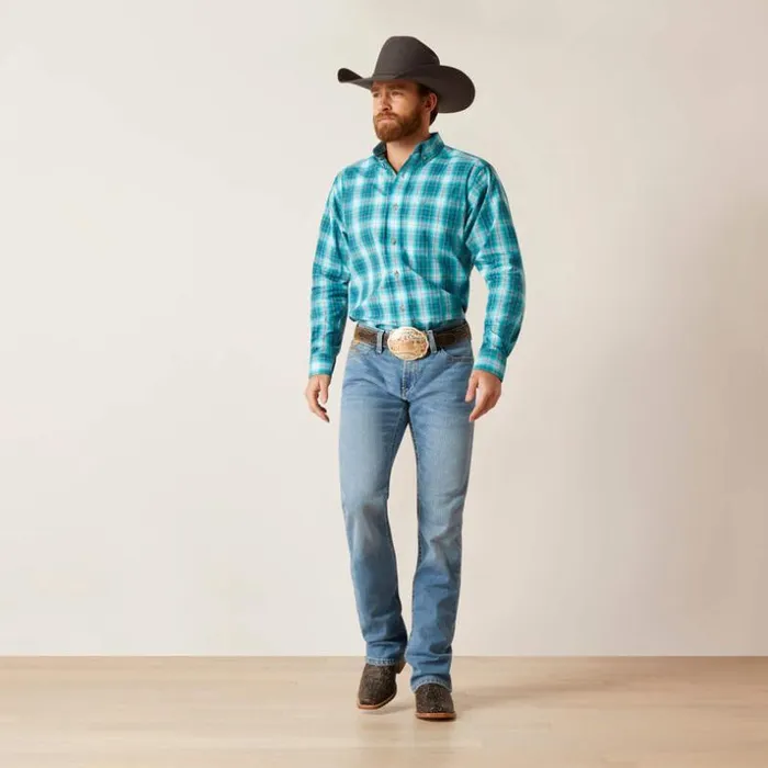 Button Down Shirts Men Ariat Pro Series Banks Fitted Shirt White Button Down Shirts Men Ariat Pro Series Banks Fitted Shirt White