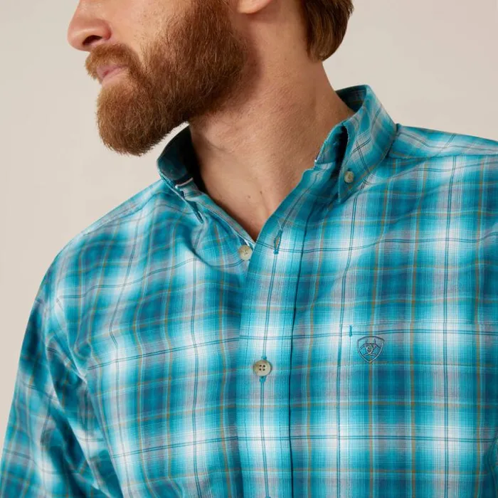 Button Down Shirts Men Ariat Pro Series Banks Fitted Shirt White Button Down Shirts Men Ariat Pro Series Banks Fitted Shirt White