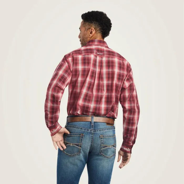 Button Down Shirts Men Ariat Pro Series Wagner Fitted Shirt Rio Red Button Down Shirts Men Ariat Pro Series Wagner Fitted Shirt Rio Red