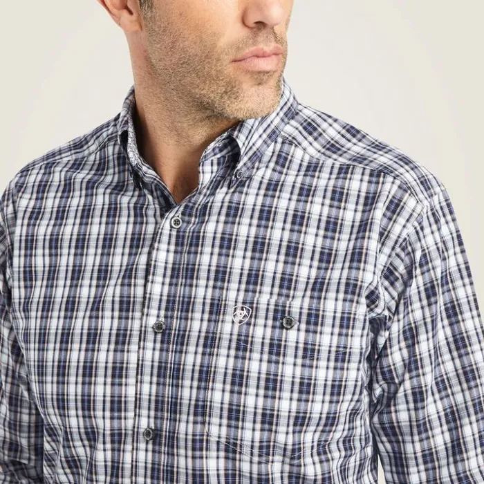 Button Down Shirts Men Ariat Relentless Risky Stretch Classic Fit Shirt White
