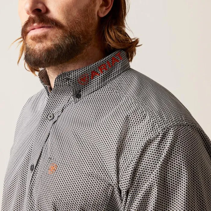 Button Down Shirts Men Ariat Team Whitt Classic Fit Shirt White Button Down Shirts Men Ariat Team Whitt Classic Fit Shirt White