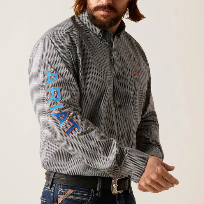Button Down Shirts Men Ariat Team Whitt Classic Fit Shirt White Button Down Shirts Men Ariat Team Whitt Classic Fit Shirt White