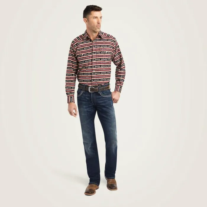 Button Down Shirts Men Ariat Winford Classic Fit Shirt Monument Button Down Shirts Men Ariat Winford Classic Fit Shirt Monument