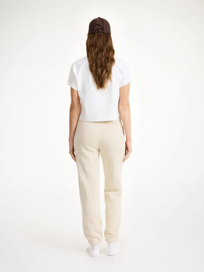 By Malene Birger Athleisure Wear Women Hali Organic Cotton Sweatpants Oyster Gray