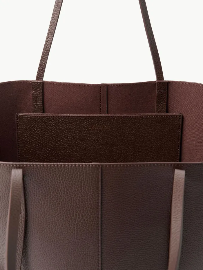 By Malene Birger Bags Women Abilla Leather Tote Coffee Bean