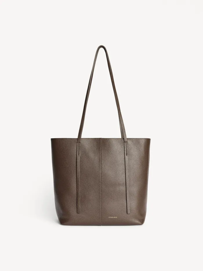 By Malene Birger Bags Women Abilso Leather Tote Bag Coffee Bean