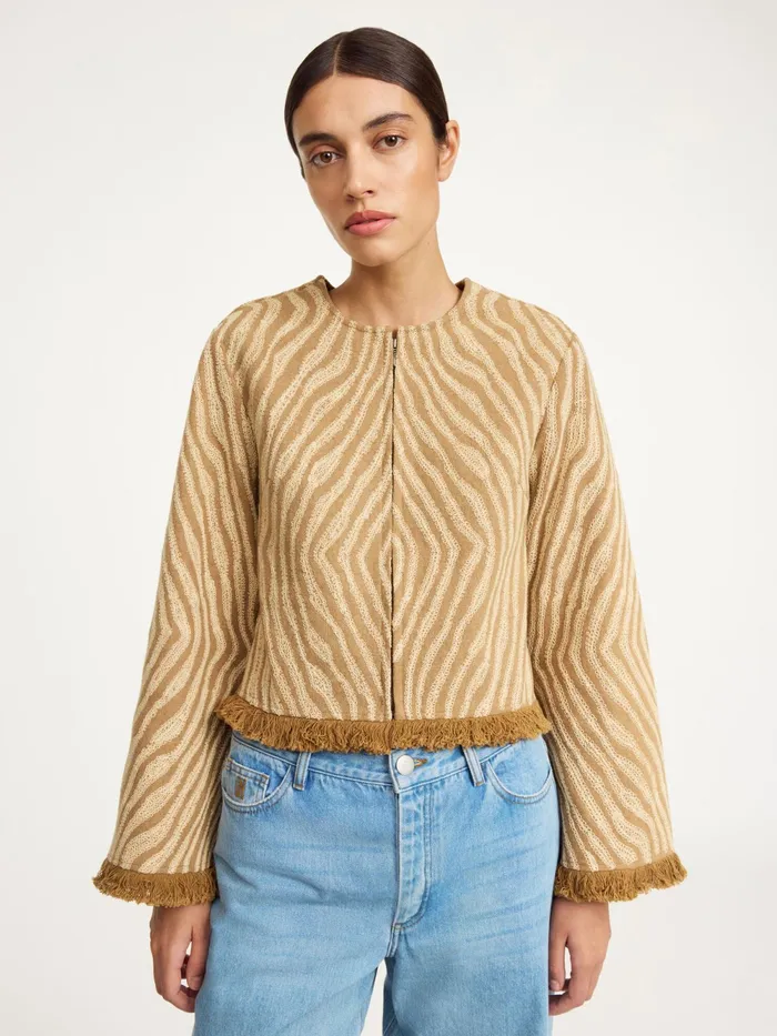 By Malene Birger Blazers Women Akello Jacket Zebra Print